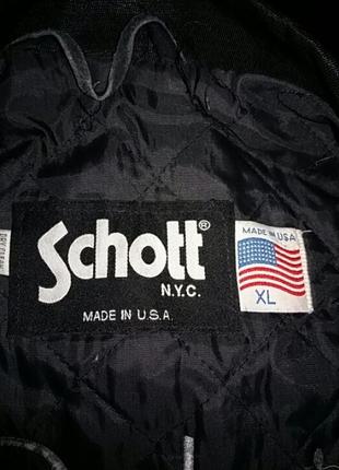 Vtg куртка schott nyc. usa