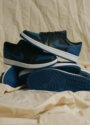 Кросівки nike air jordan 1 retro low og mystic navy (w) оригінал cz0775-041