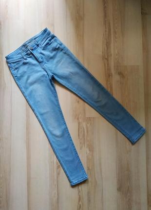 Светлые женские джинсы skinny1 фото