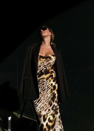 Сукня сарафан леопард2 фото
