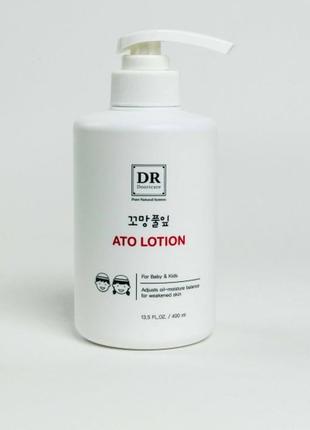 Дитячий лосьйон для чутливої ​​шкіри dooricare ato lotion daeng gi meo ri 400ml