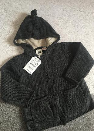 Кардіган для хлопчика zara розмір 2-3 роки (7947564807)