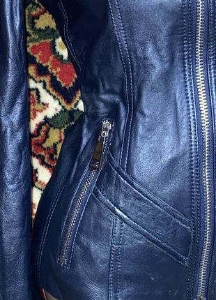Куртка жакет натуральная кожа кожаная италия6 фото