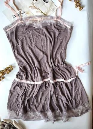 Victoria's secret original s m 36 38 пеньюар коттоновый ночнушка