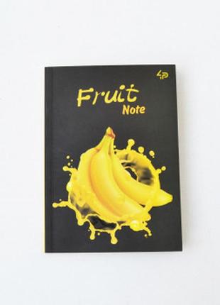 Блокнот b6 с цветными листами profi frutti yellow 80 страниц арт. 903153