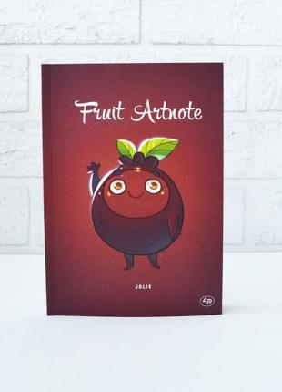 Блокнот а5 з кольоровими аркушами profi friut passion 128 сторінок 64арк арт. 902842