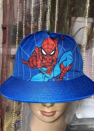 Крутая фирменная кепка бейсболка человек паук spider man новая6 фото