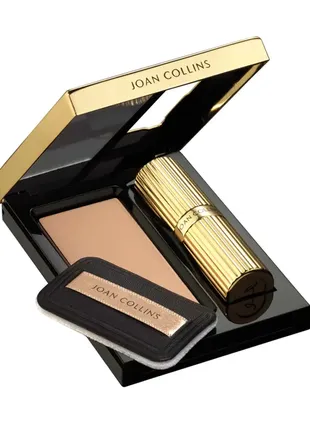 Компактная пудра joan collins meticulous skin perfecting powder 6g (отдельно без помады)2 фото