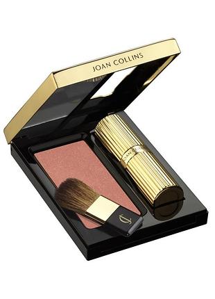 Компактная пудра бронзер joan collins summer kiss bronzing powder (отдельно без помады)