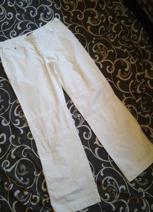 Штаны белые 100%хлопок