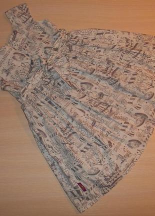 Нарядное пышное платье, сарафан emma bunton  3-4 года, 98-104 см, оригинал10 фото