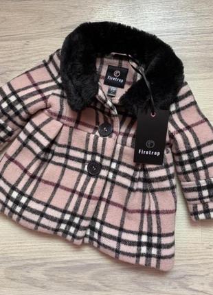 Стильное пальтошко в стиле burberry 💝