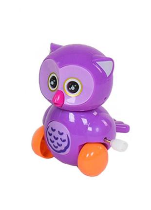 Заводна іграшка 6621 "сова" (фіолетовий)