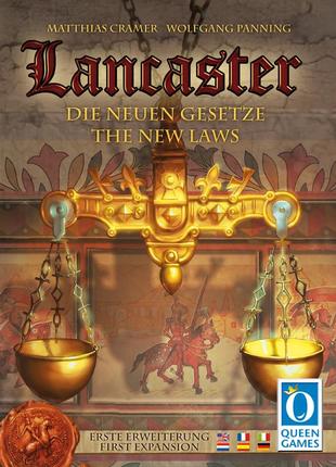 Настільна гра queen games lancaster — the new laws expansion