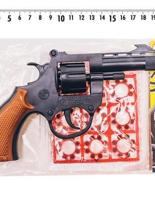 Іграшковий револьвер "кольт" golden gun 110/120gg із пістонами