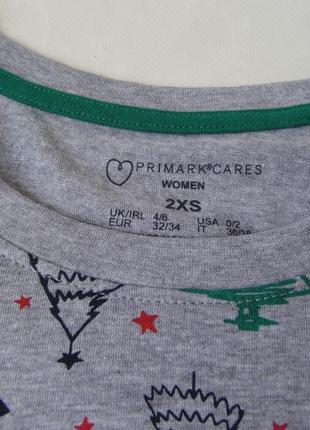 Пижамный свитер primark love to lounge ххс 2хс2 фото