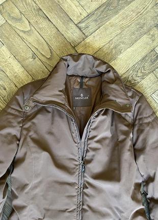 Пуховое пальто куртка пуховик moncler оригинал винтаж оригинал размер m2 фото