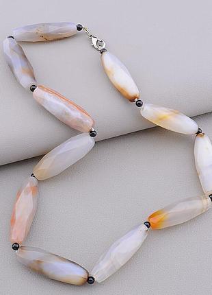 094781 намисто агат 50 см