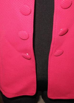 Рожевий піджак бантик zanzea xxl4 фото