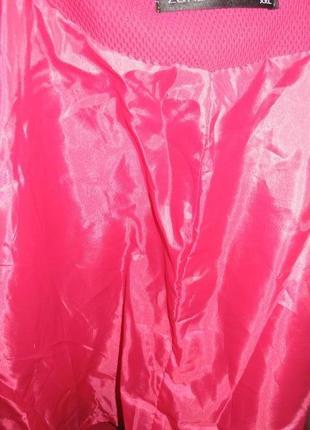 Рожевий піджак бантик zanzea xxl5 фото