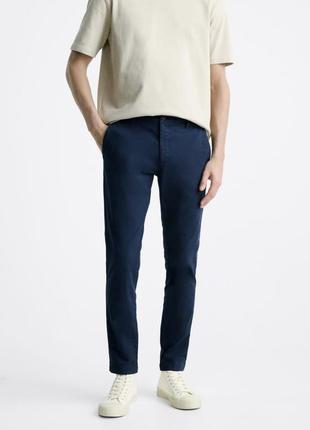 Чоловічі штани чіноси zara (в наявності, нові, 42)