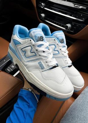 Мужские кожаные кроссовки new balance 550
