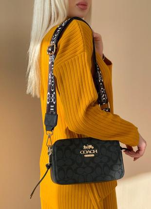 Сумка coach snapshot black