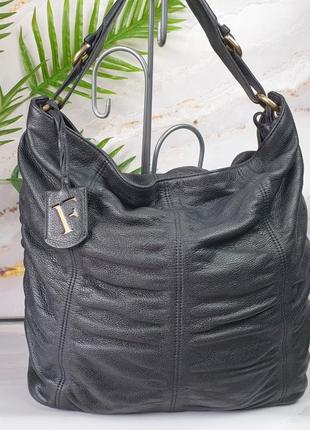 Кожаная сумка дорогого бренда furla1 фото