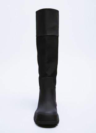 Водонепроницаемые сапоги, ботинки, сапоги zara, 37 размер4 фото