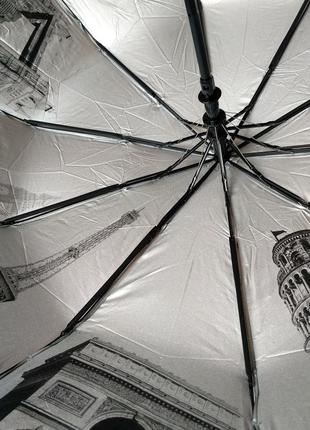 Зонт полуавтомат :города внутри.10 фото