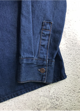 Стильна джинсова сорочка, блузка, від tom tailor. s6 фото