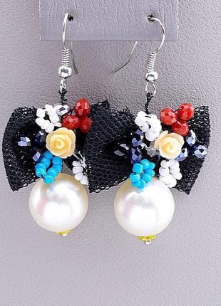 044929 сережки 'hand made' майора біжутерний сплав15,4 г.