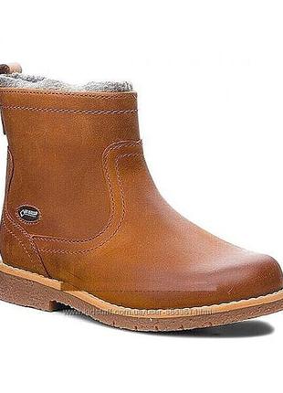 Р. 39 clarks gore-tex зимові шкіряні черевики оригінал