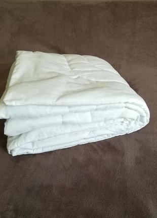 Одеяло полуторное 140х205 см синтепон, белое5 фото