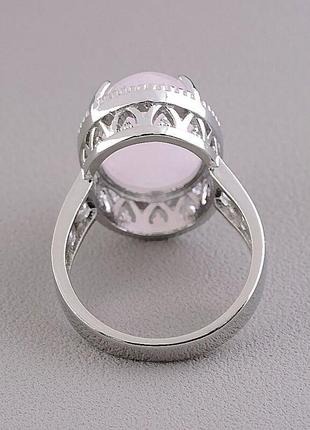083386-190 кольцо розовый кварц 'pataya'3 фото