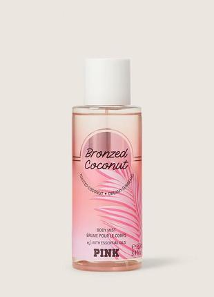 Парфумований міні міст спрей для тіла victoria's secret bronzed coconut pink