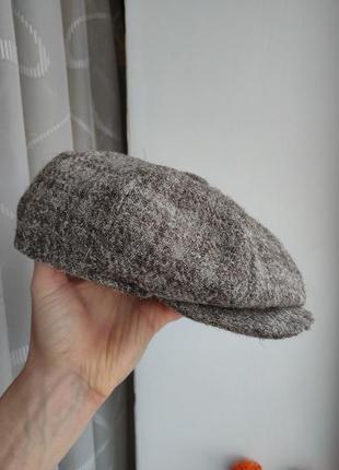 Кепка восьмиклинка шерстяная кепка восьмерка pure british wool 56-57 stetson harris tweed5 фото