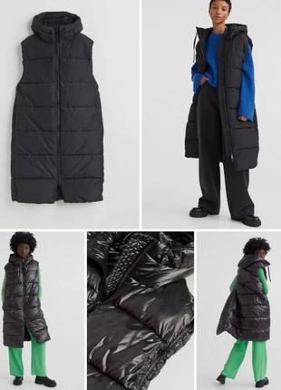 Довга жилетка h&m, xs,s,m