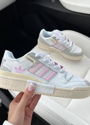 Кроссовки adidas forum pink