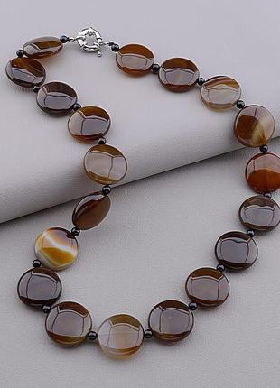 092260 намисто агат 50 см