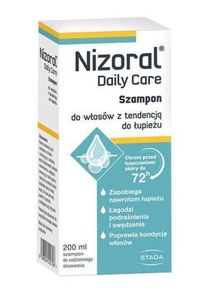 Шампунь от перхоти для ежедневного использования nizoral daily care, 200 мл