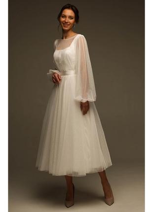 Сукня на розпис/весільна сукня2 фото