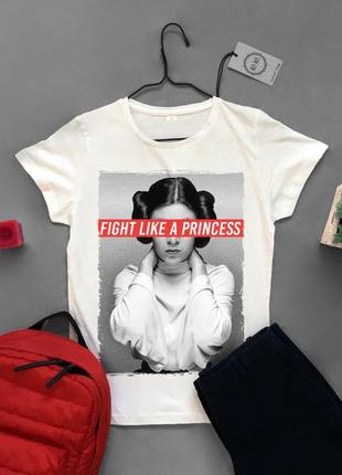 Футболка youstyle flag3_princess 0548 xxl white