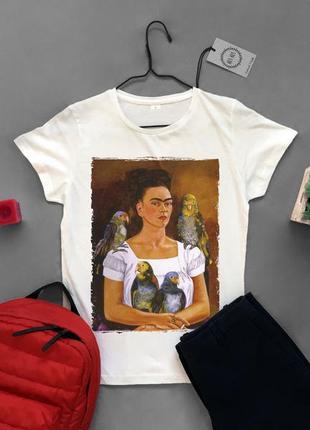 Футболка youstyle frida custom 0555 m white