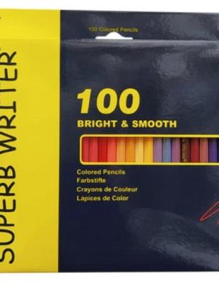 Олівці кольорові marco superb writer 100 кольорів