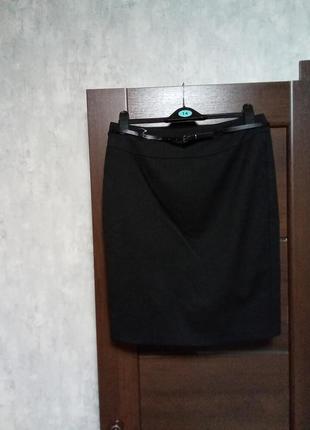 Брендовая новая красивая юбка с пояском р.14-16.1 фото