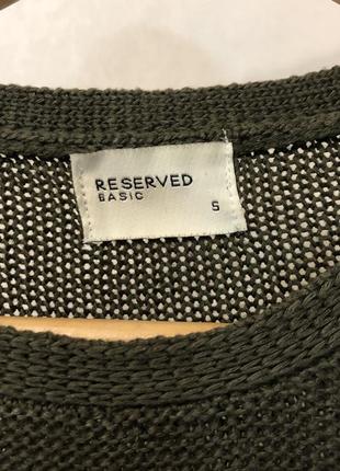 Кофта хаки reserved5 фото