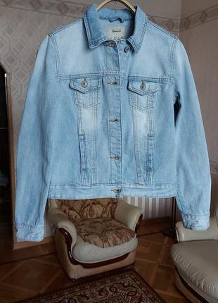 Куртка джинсовая комбинезон cotton uk8 5