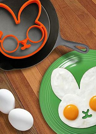 Силіконова форма для смаження яєць та млинців