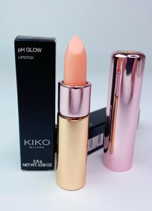 Помада-бальзам для губ kiko milano ph glow lipstick. помада кико милано. кіко мілано бальзам для губ1 фото